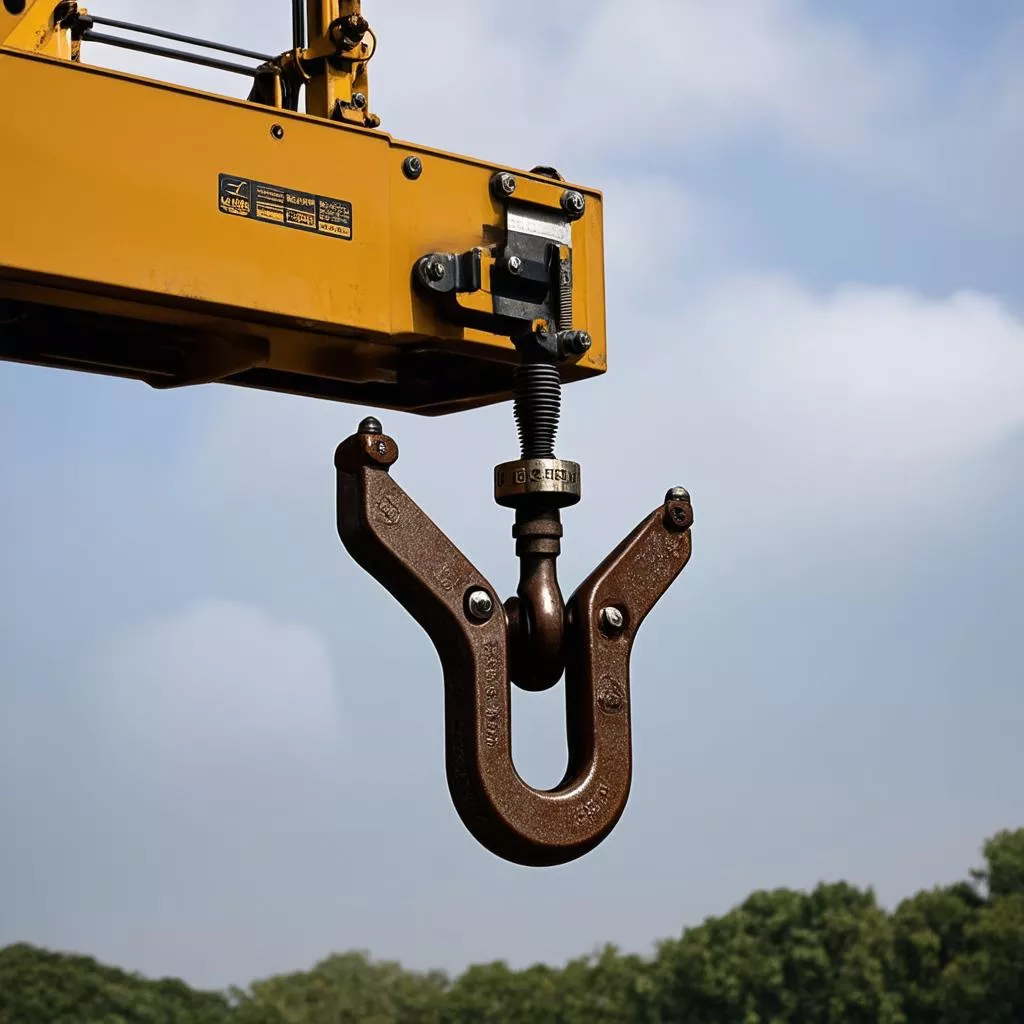 Bản vẽ móc cẩu trục 5 tấn chi tiết