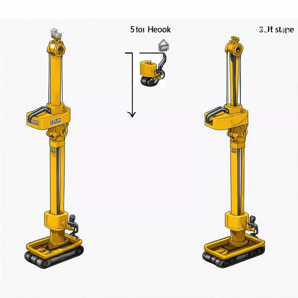 Bản vẽ móc cẩu trục 5 tấn lắp ráp