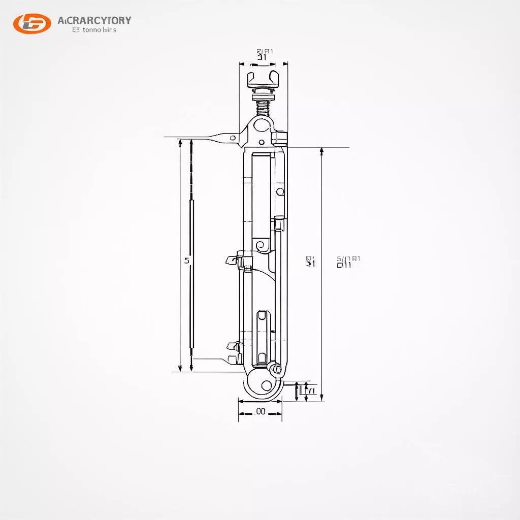 Bản vẽ móc cẩu trục 5 tấn: Bí mật về thiết kế nâng hạ hiệu quả