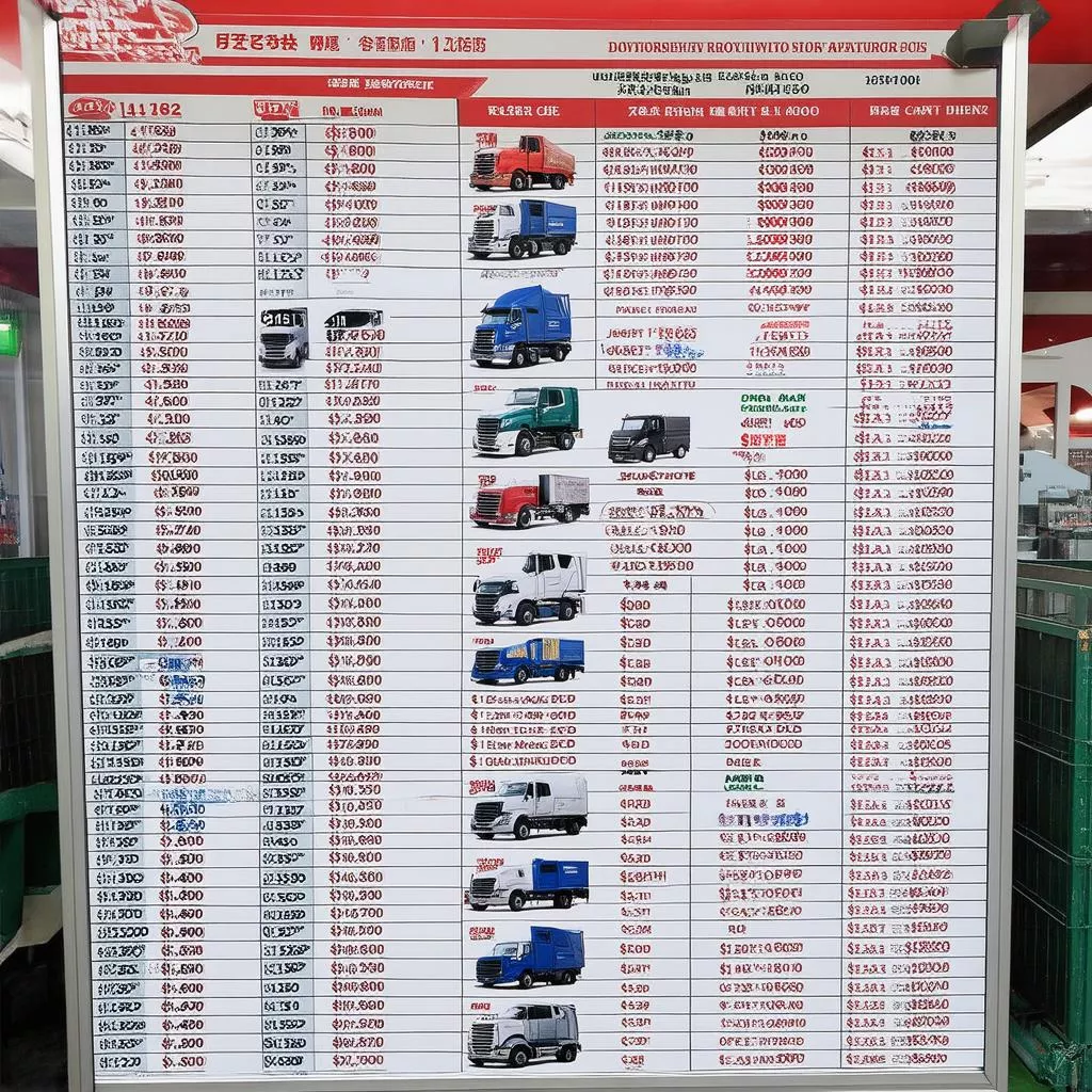 Bảng Giá Thuê Xe Theo Tháng: Lựa Chọn Tối Ưu Cho Doanh Nghiệp