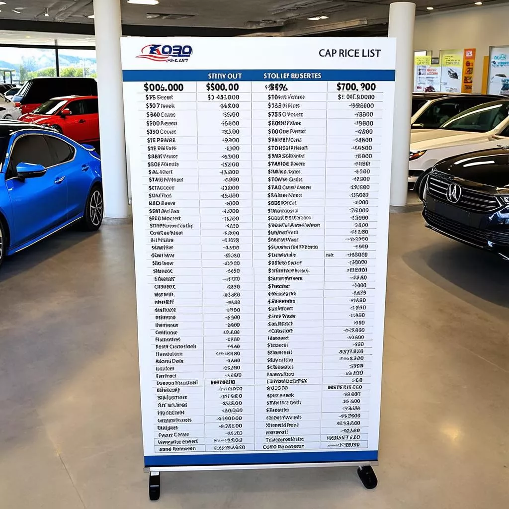 Preços de Carros: Guia Completo de A a Z