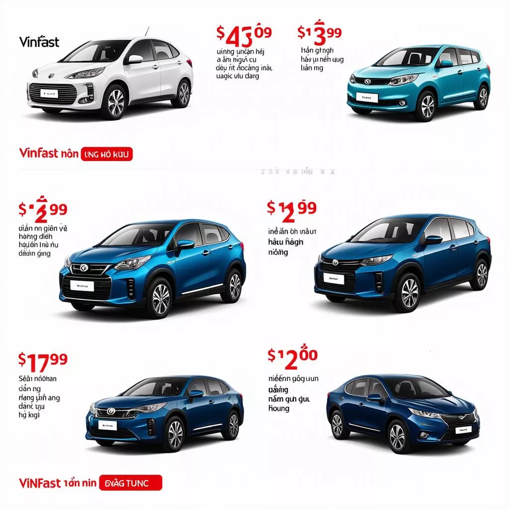 Bảng Giá Xe Ô Tô Điện Vinfast