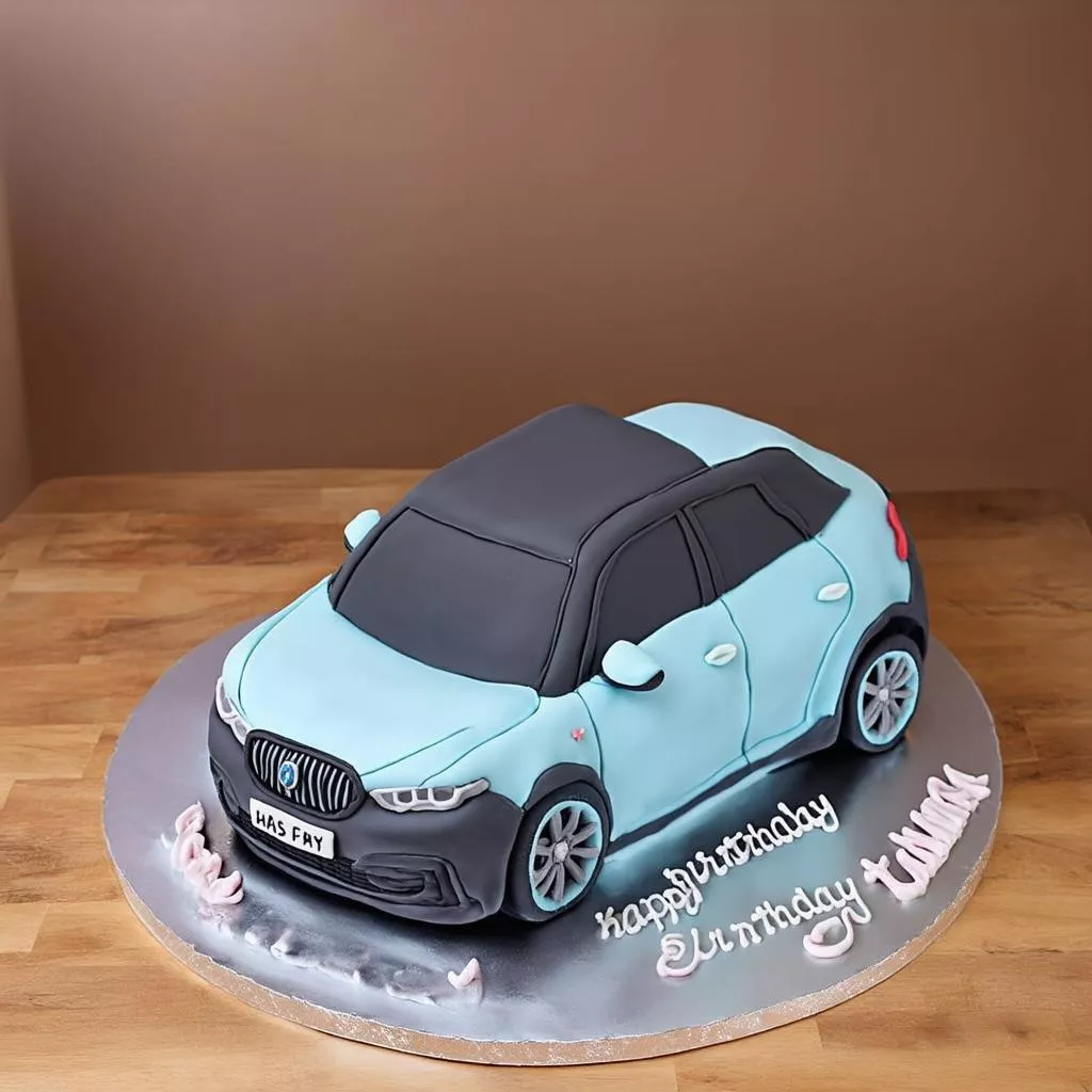 bánh sinh nhật ô tô
