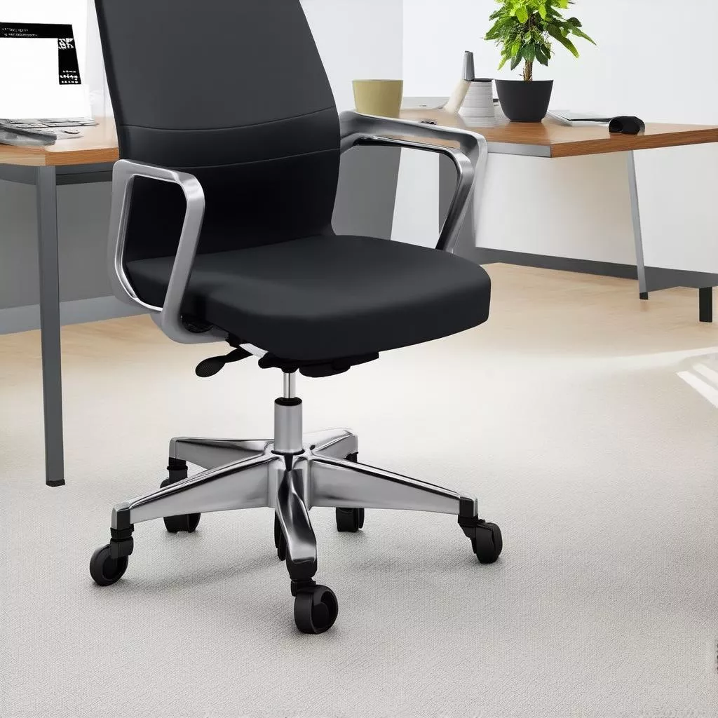 Lăn Bánh Trên Nét Thanh Lịch: Giải Mã Sức Hút Của Bánh Xe Ghế Văn Phòng Inox