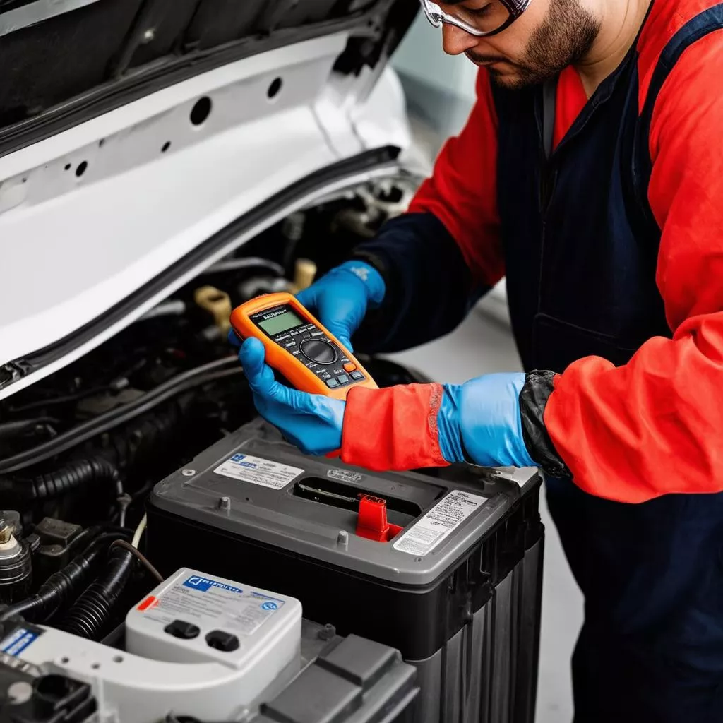 Bảo dưỡng ắc quy xe điện