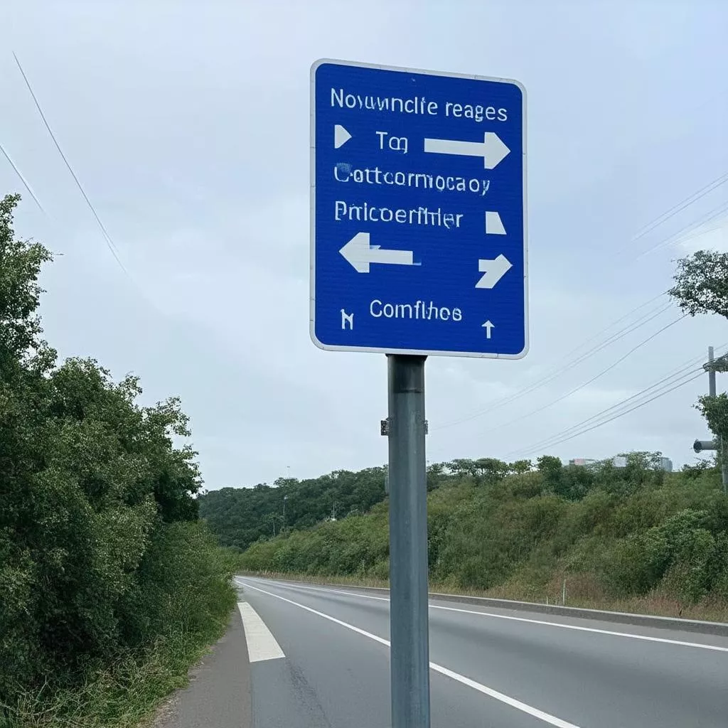 Biển Báo Hướng Vị Trí và Chỉ Số: Kim Chỉ Nam Cho Mọi Hành Trình