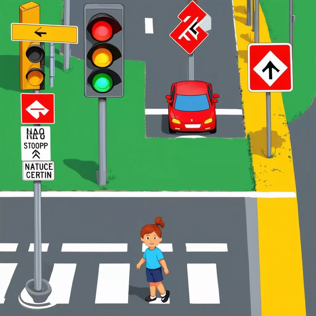 Biển báo giao thông cho trẻ em