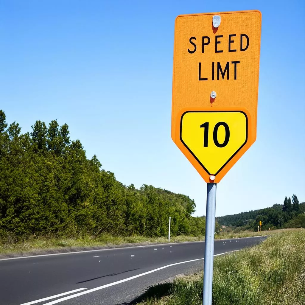 限速标志