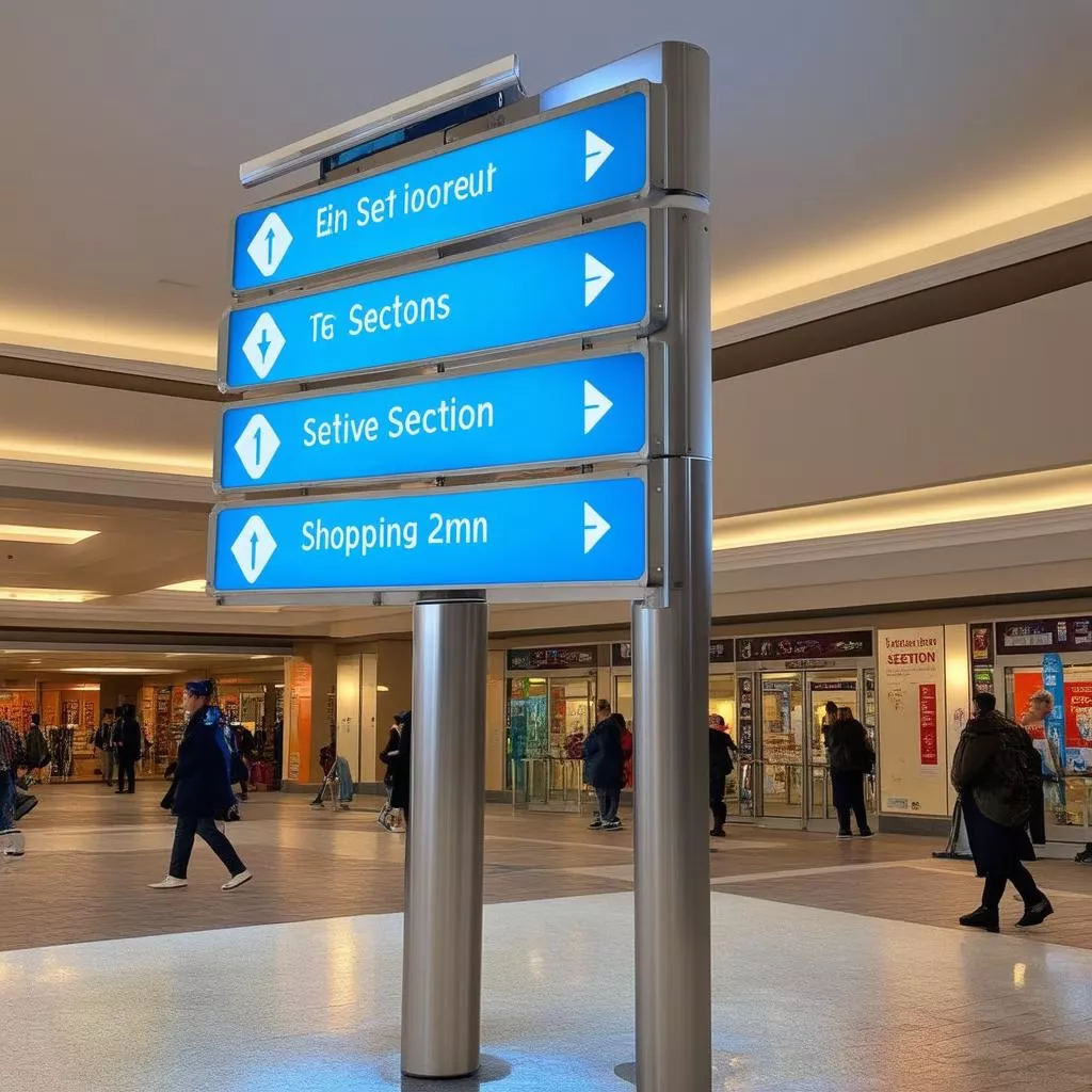 Decodificare la Segnaletica nei Centri Commerciali
