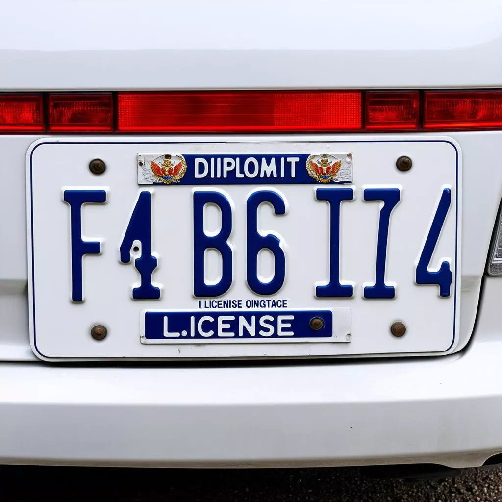 Desvendando o Mistério das Matrículas Diplomáticas com Barra Vermelha