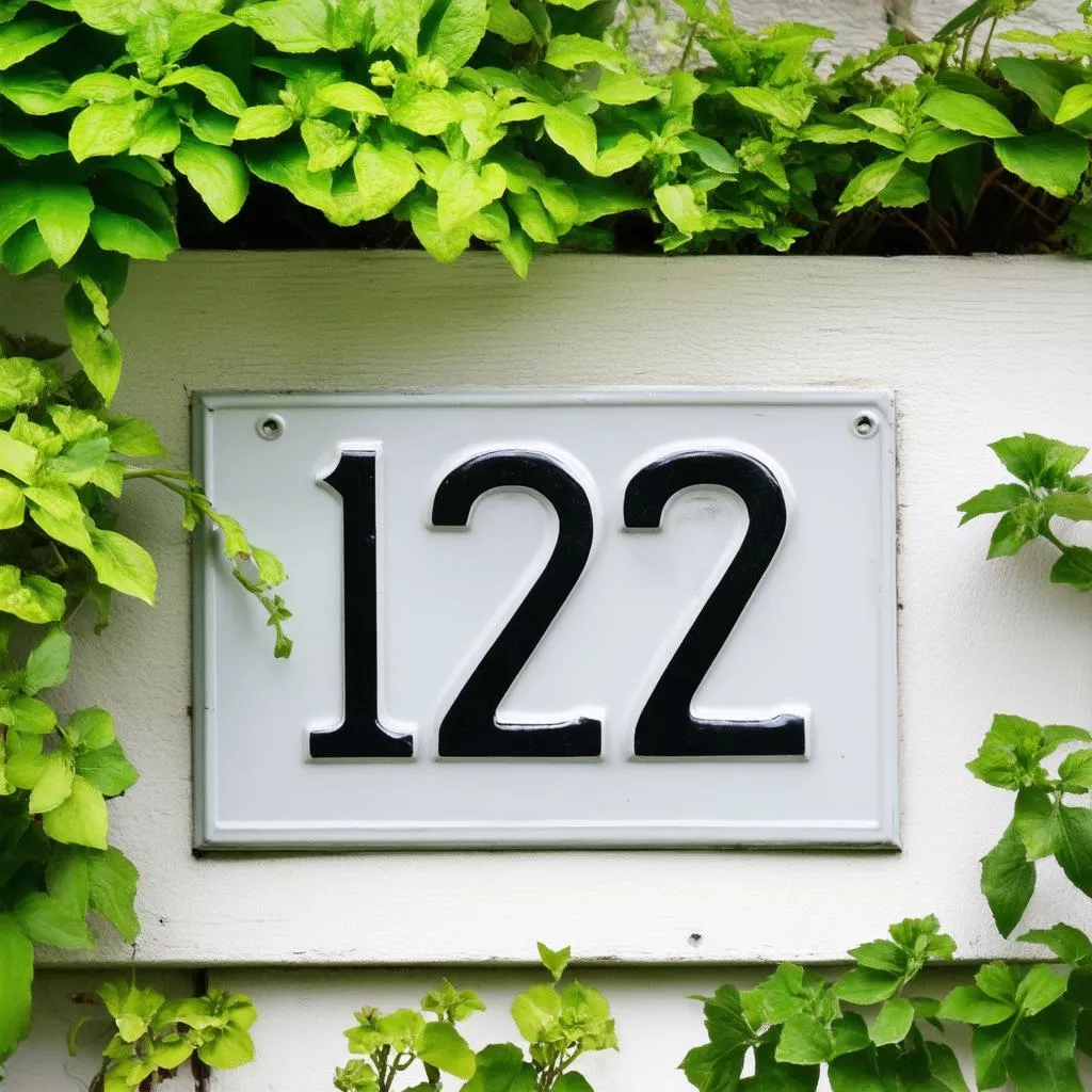 Biển số nhà đẹp