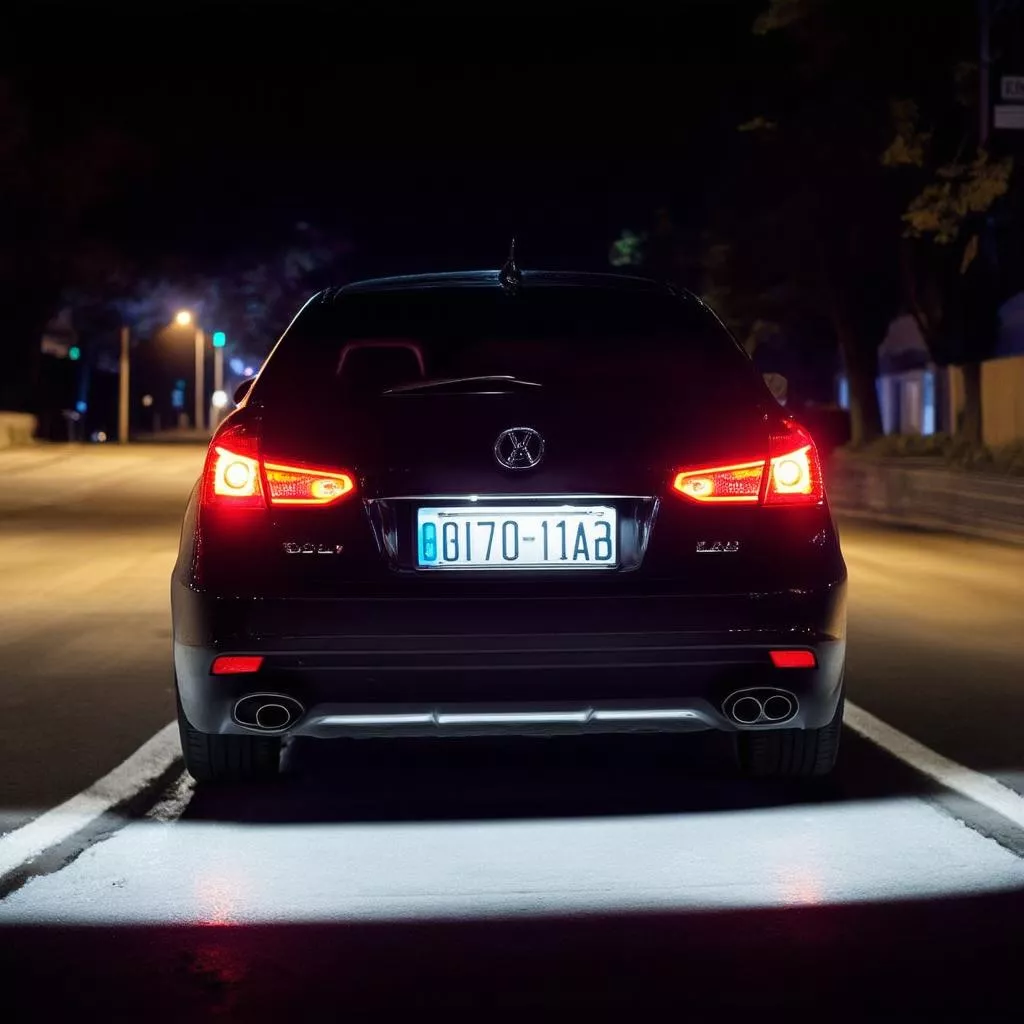 Black LED License Plates in Vietnam: Stylish or Illegal?