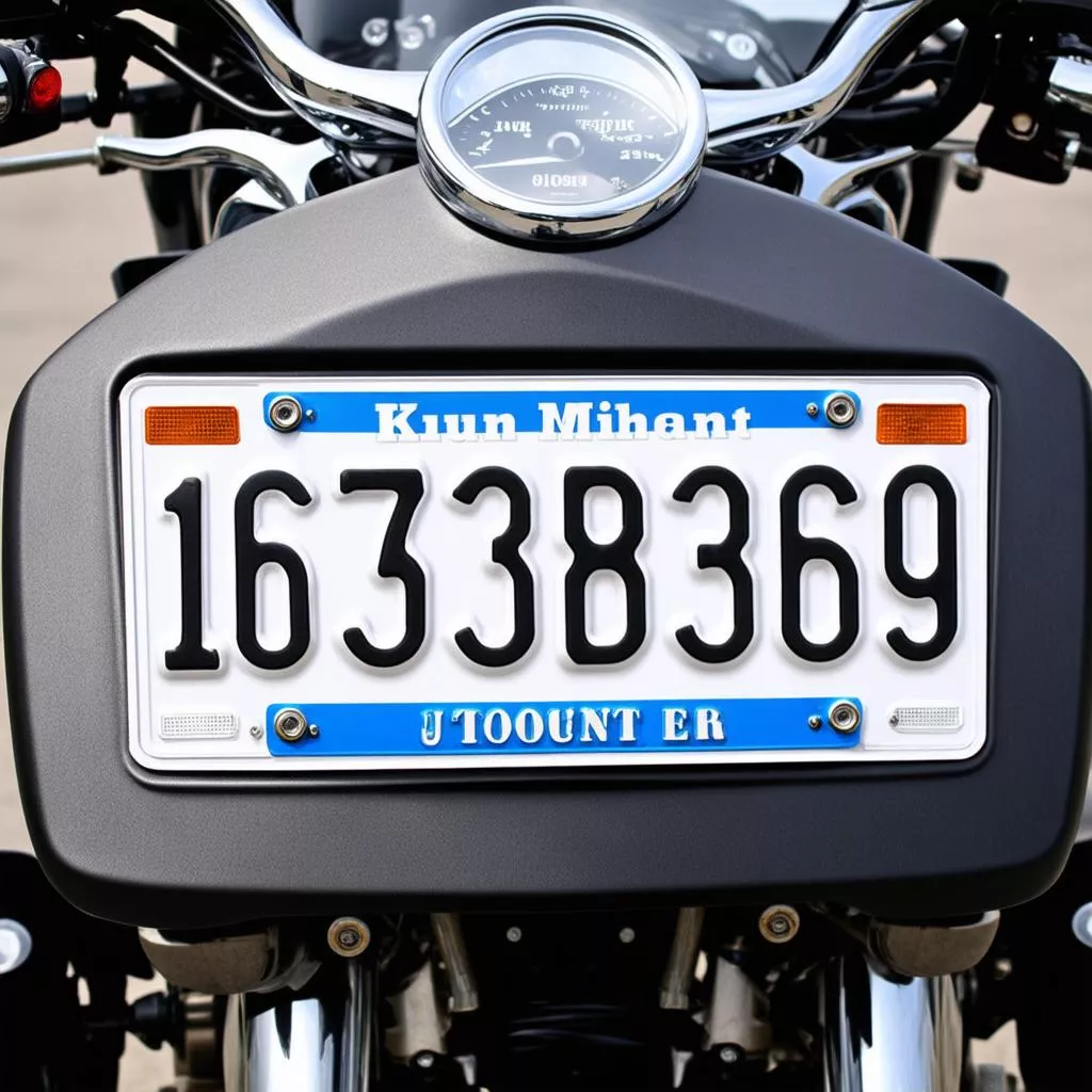 175cc以上のバイクのナンバープレート：理想の選択？ただの数字？