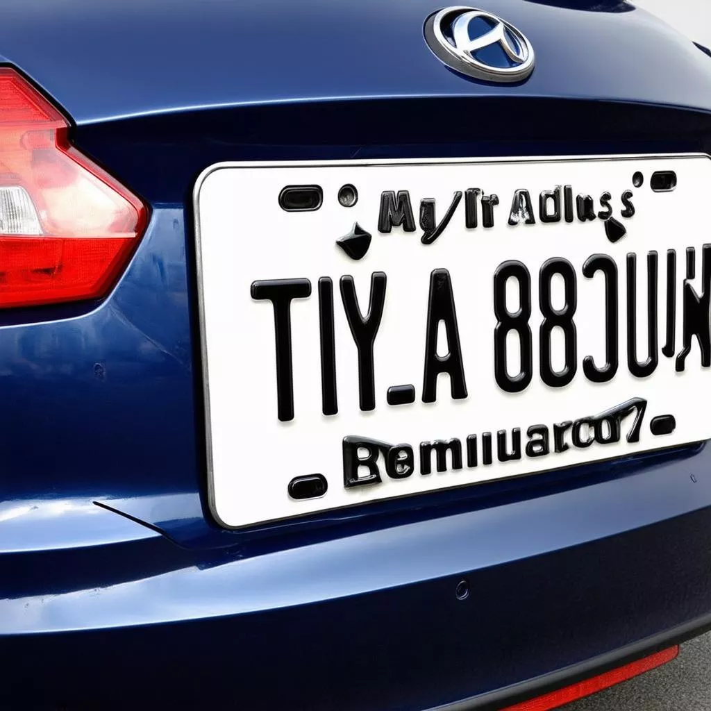 Personalized License Plate Frames: Style, Feng Shui, and Legality