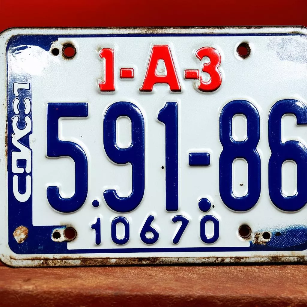 Décryptage de la plaque d'immatriculation moto 59-A3 016.86 : Signification & Feng Shui