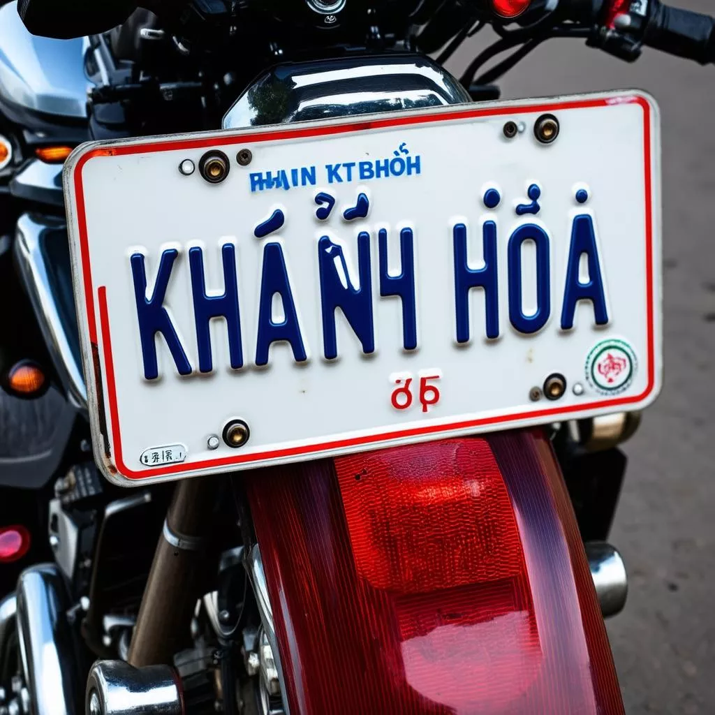 Khanh Hoa Motorcycle License Plate Processing Time