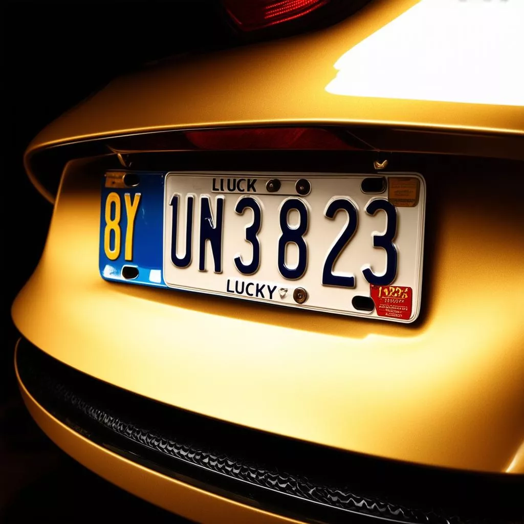 Biển số xe máy may mắn