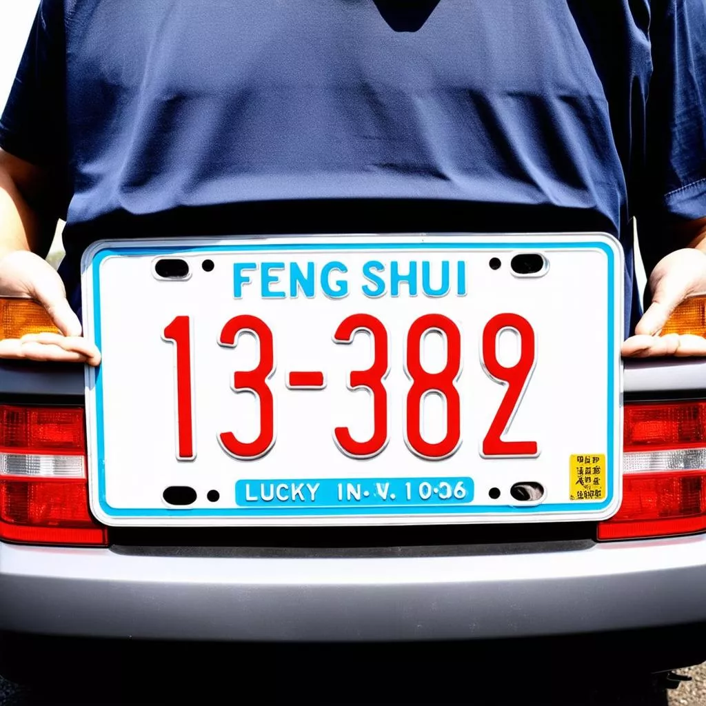 Biển số xe phong thủy