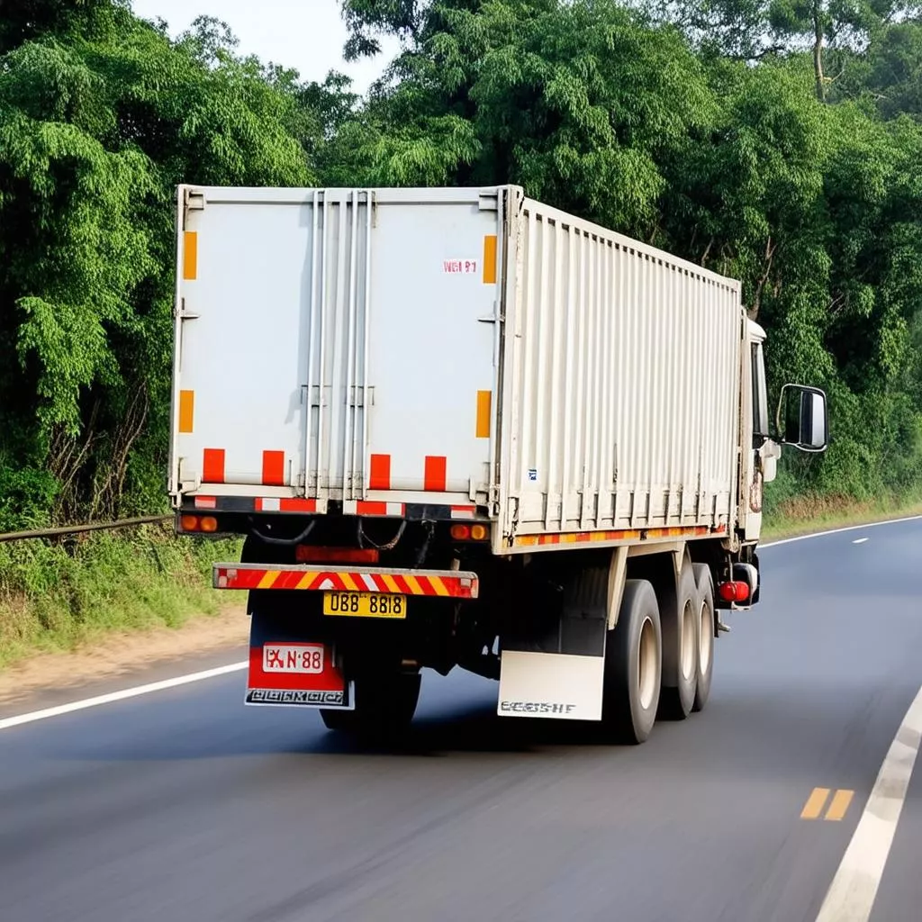 Kien Giang truck license plate