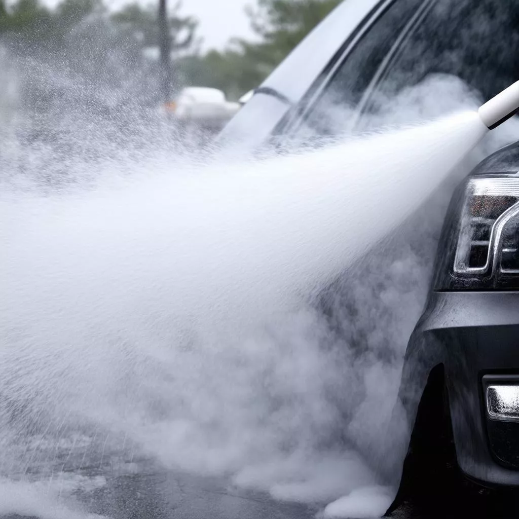 Foam cannon for car wash