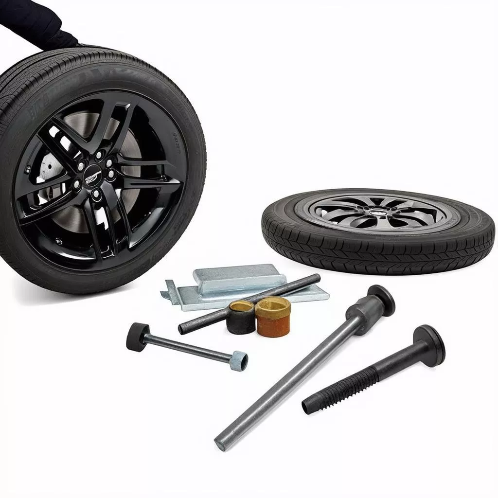 Bộ dụng cụ vá lốp xe ô tô