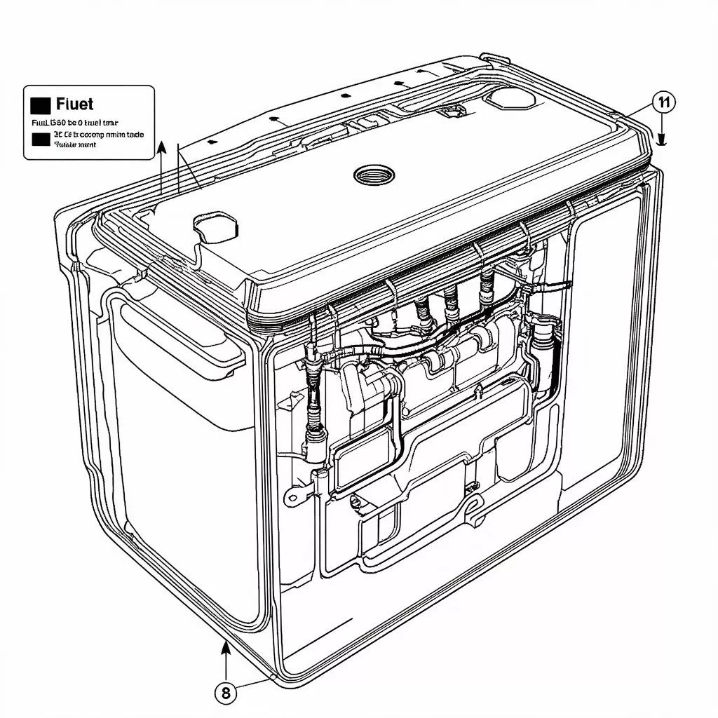 Cấu Tạo Bình Xăng Xe Ô Tô: Bí Mật Bên Trong "Trái Tim" Nhiên Liệu