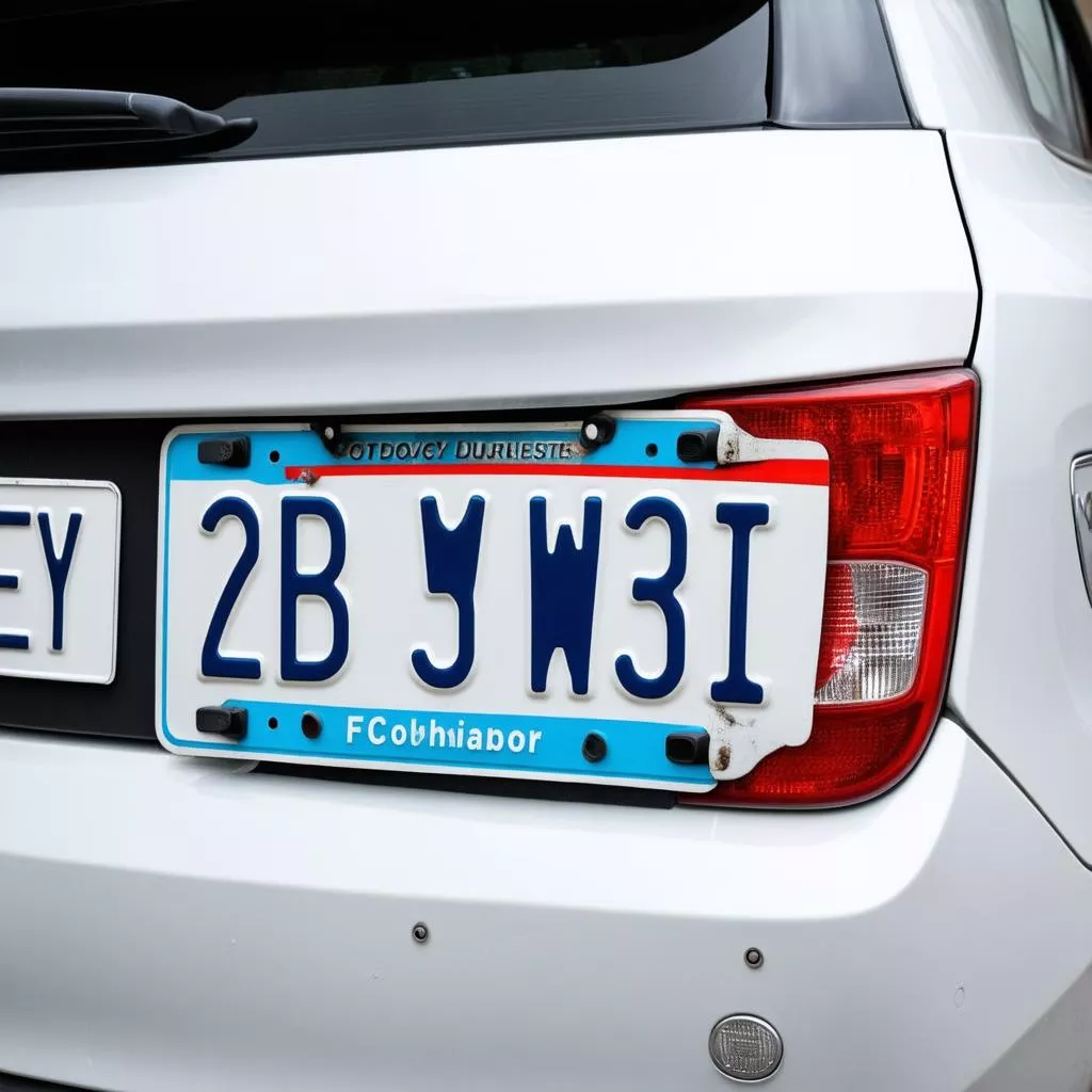 Bọc biển số xe