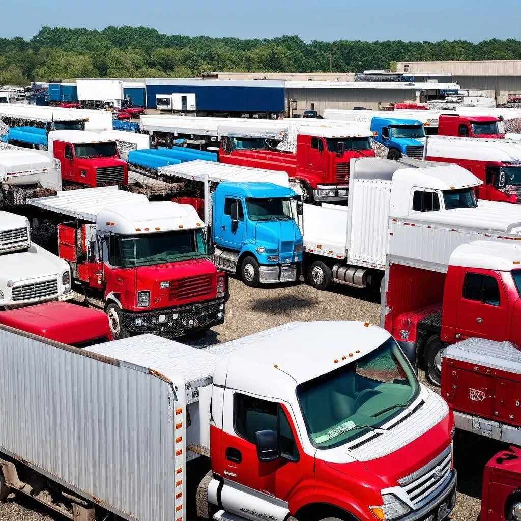 Lạc Vào Thiên Đường Xe Tải Cũ Hà Nội: Kinh Nghiệm "Săn" Xe Đỉnh Cao