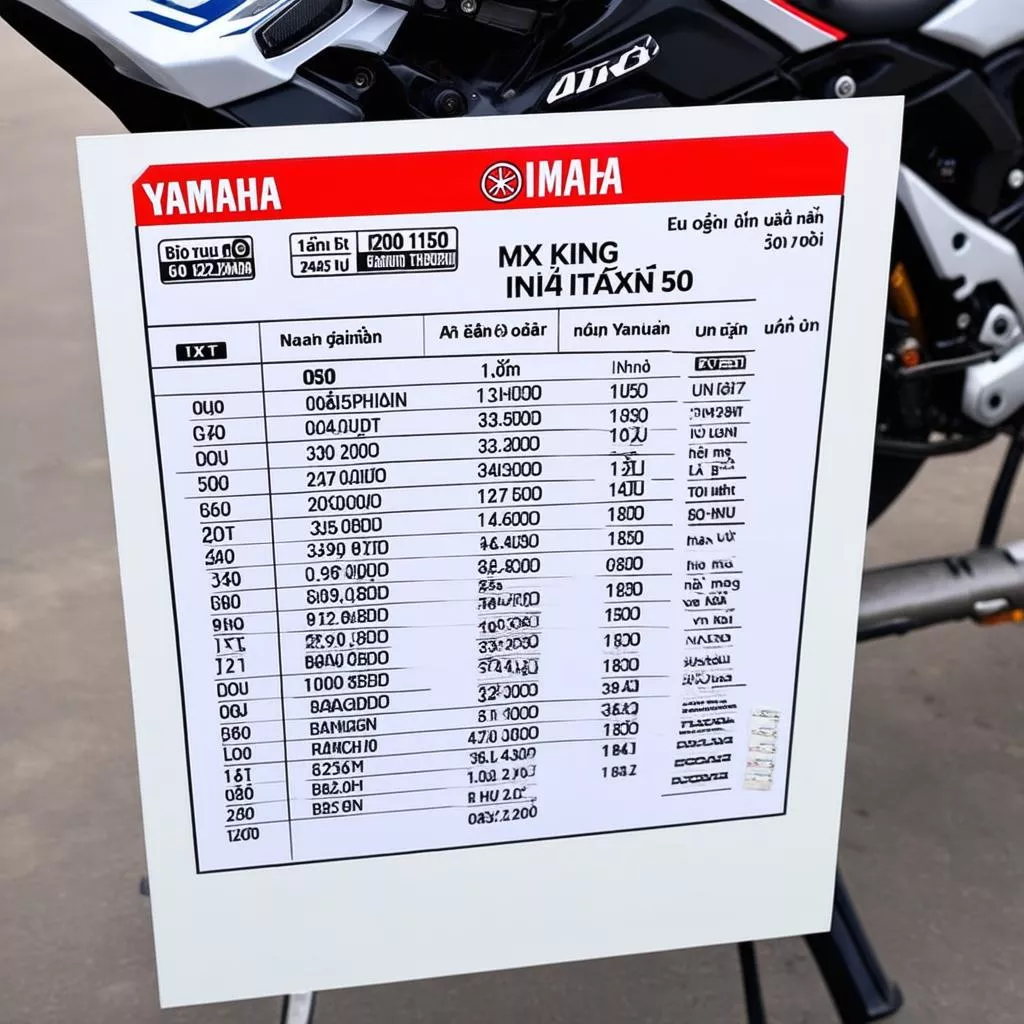 Bảng Giá Xe MX King 150
