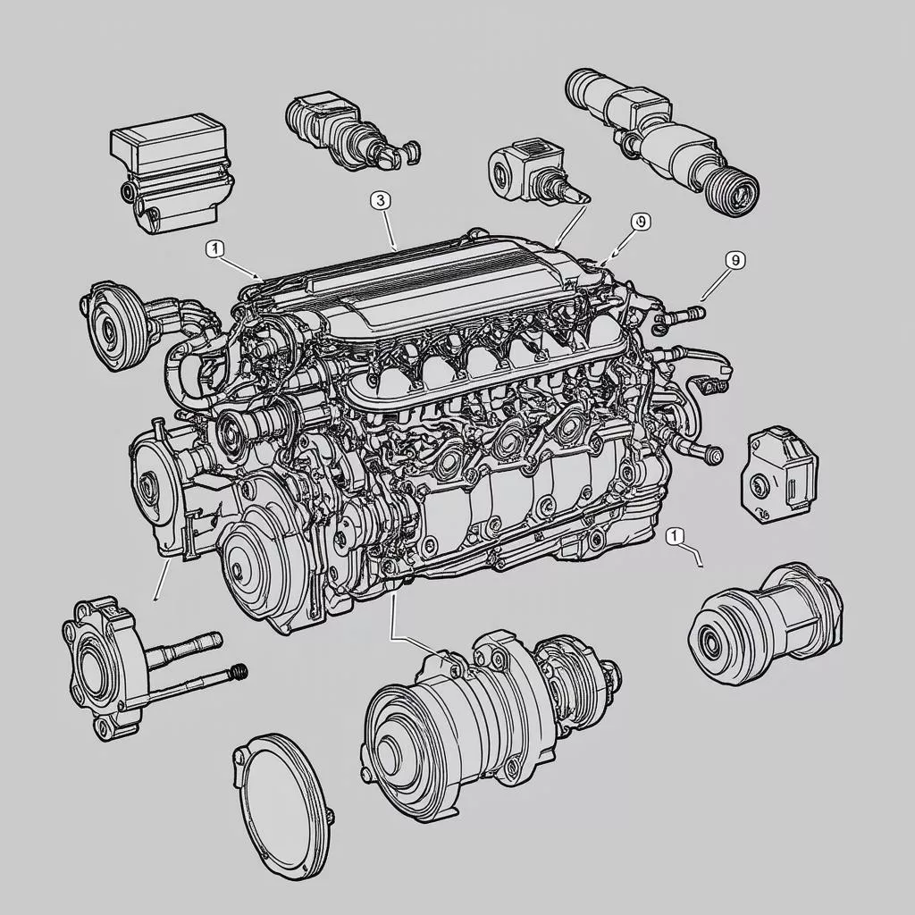 Các bộ phận của ô tô