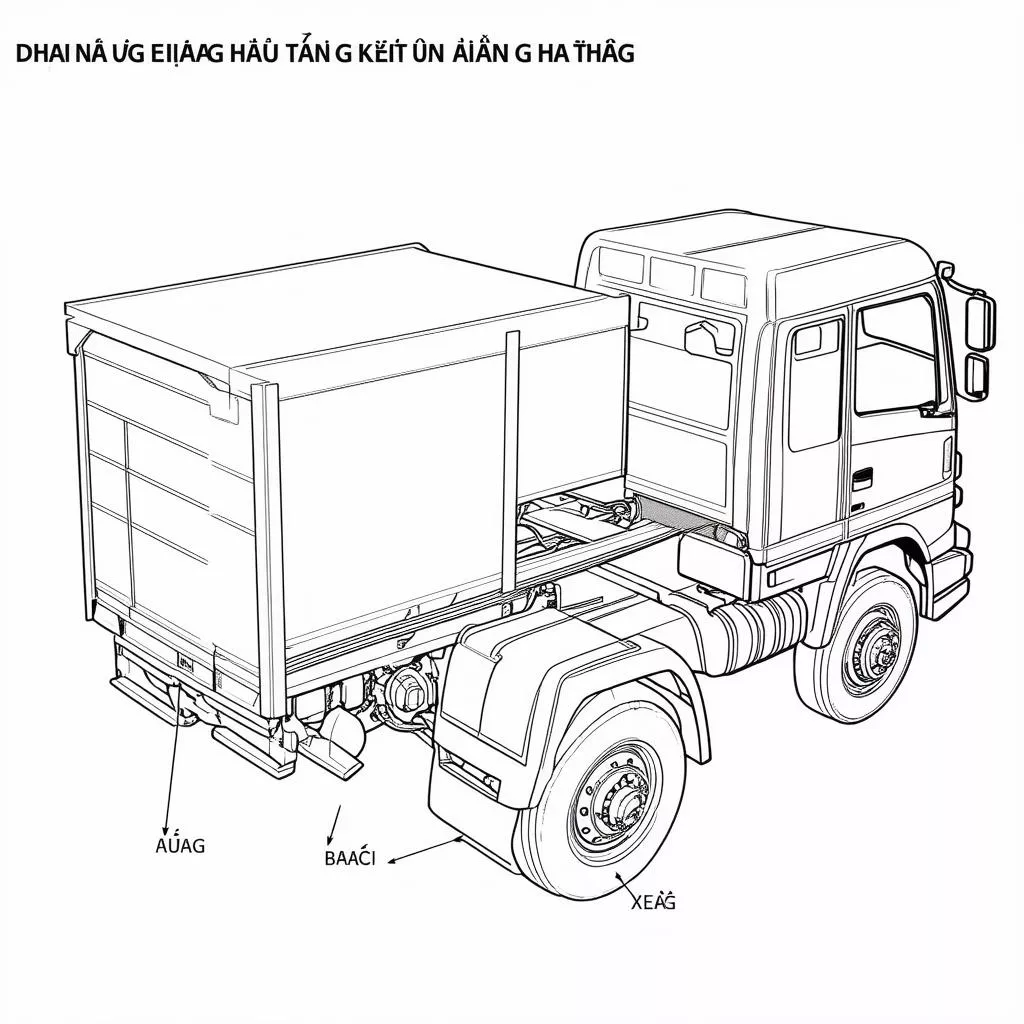 Khám Phá Chi Tiết Các Bộ Phận Xe Ô Tô Tải: Từ A Đến Z