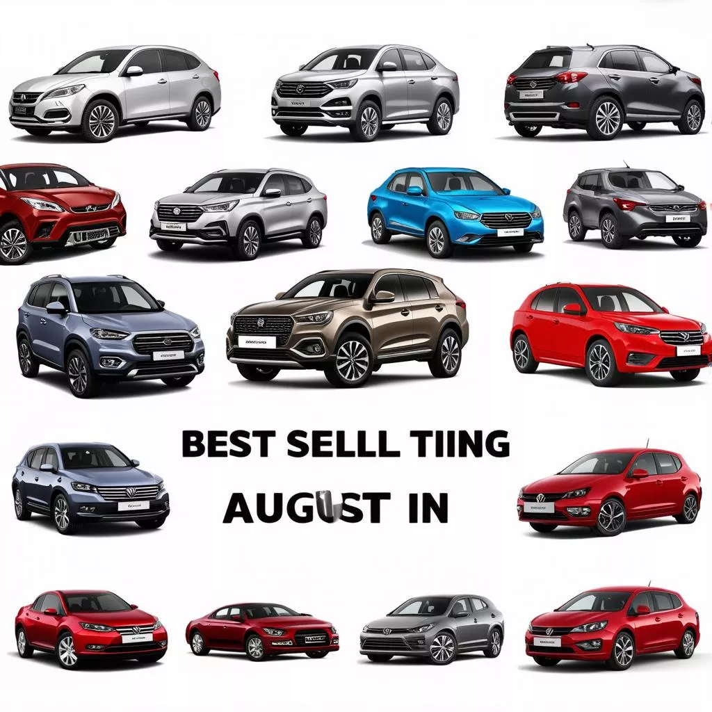 Các Dòng Xe Bán Chạy Tháng 8