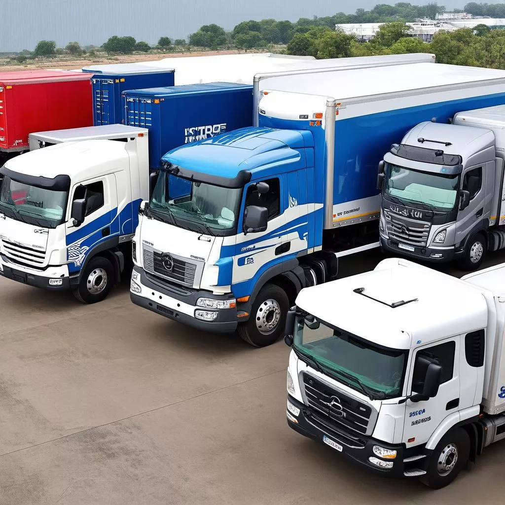 Các dòng xe tải