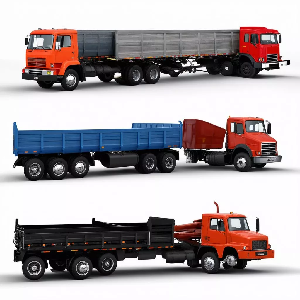 Modelos de camiões modernos
