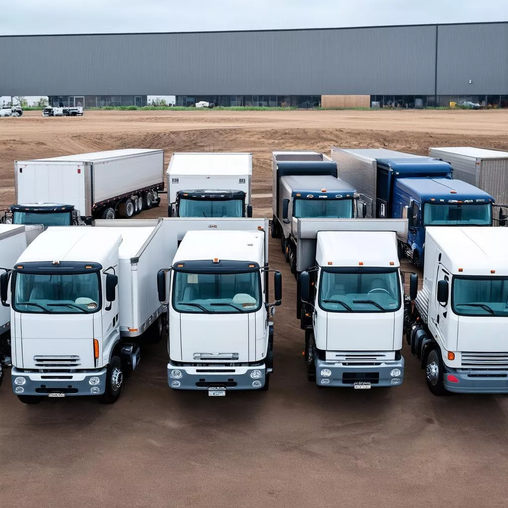 Các dòng xe tải Hưng Thành