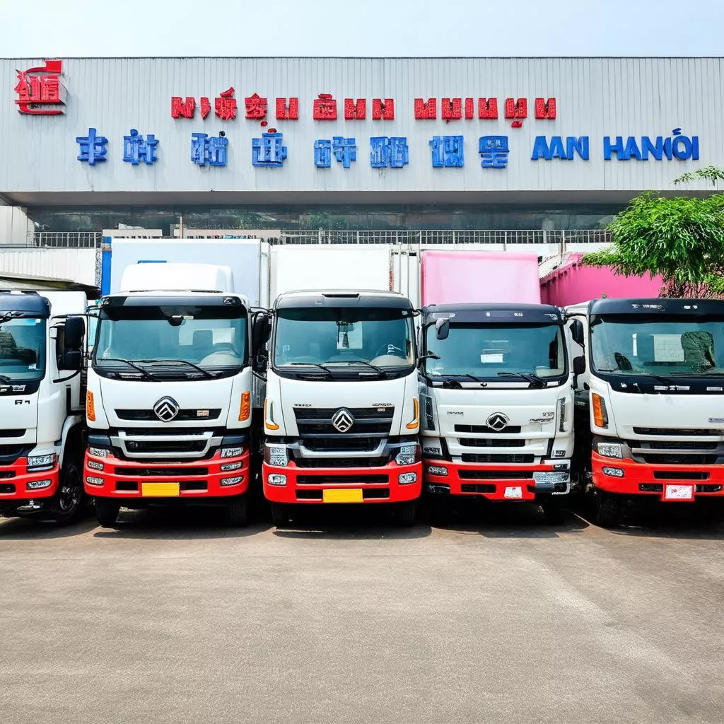 Other truck models in Hanoi