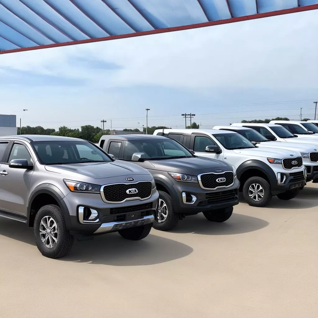 Các dòng xe tải KIA