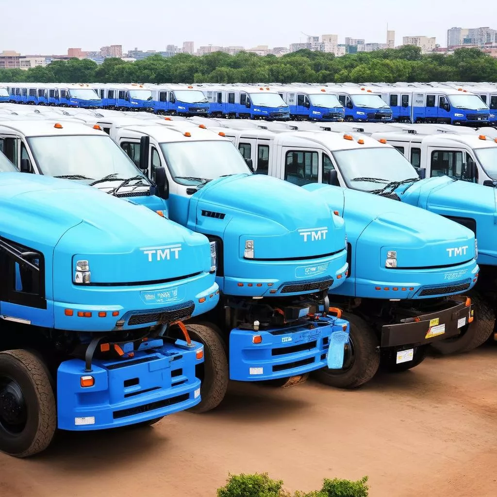 Các dòng xe tải nhẹ TMT