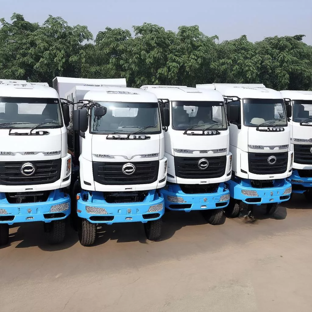 Các dòng xe tải QuanSan