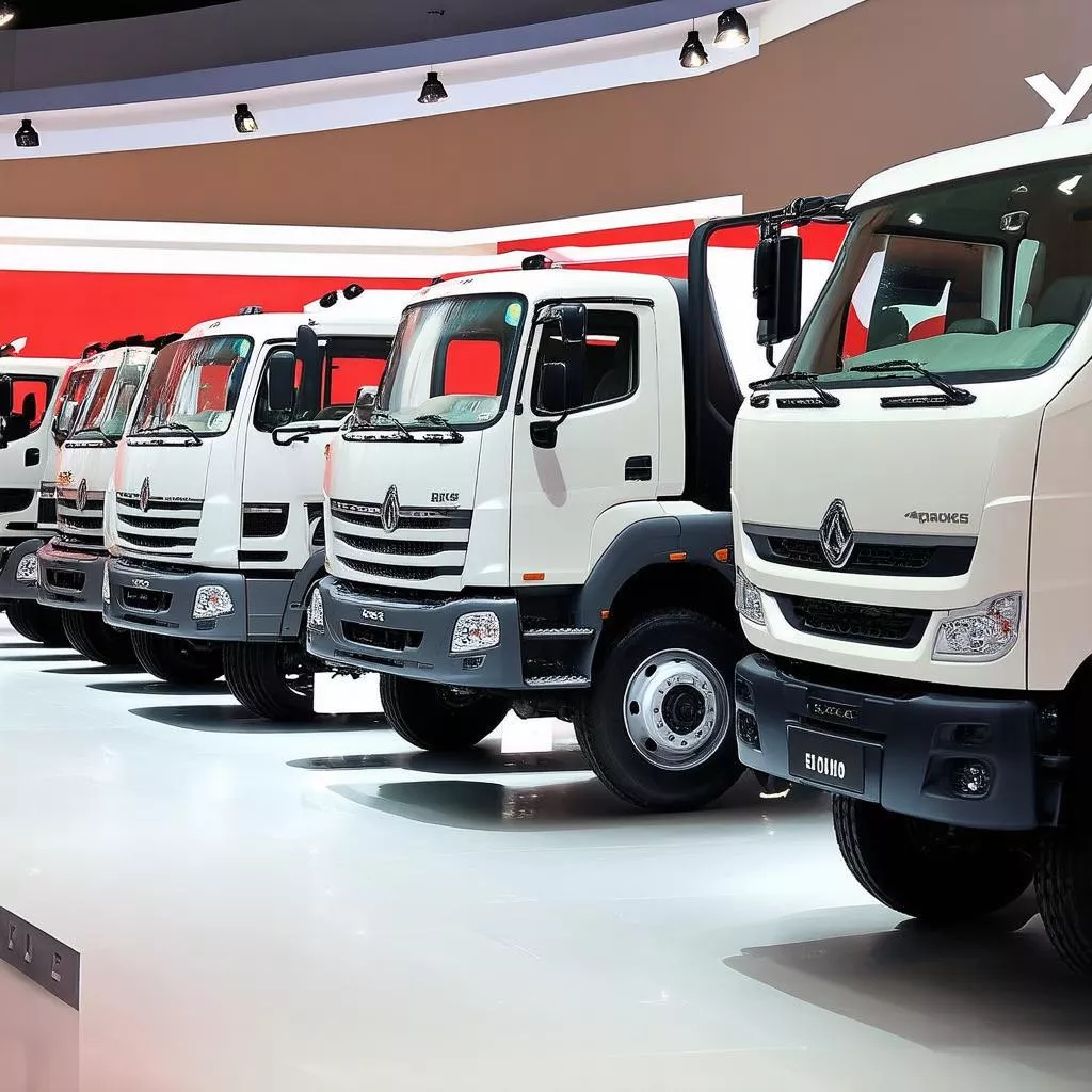 Các dòng xe tải tại XE TẢI HÀ NỘI