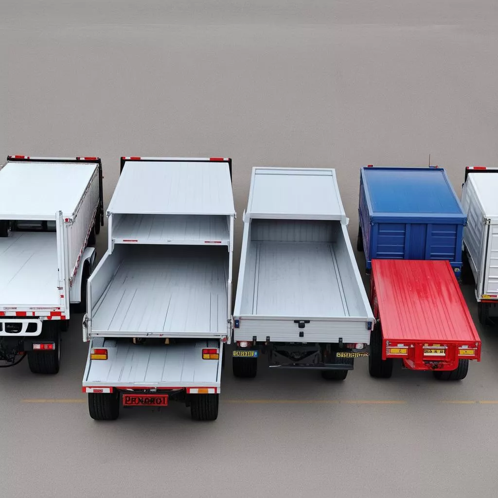 Các dòng xe tải Thaco