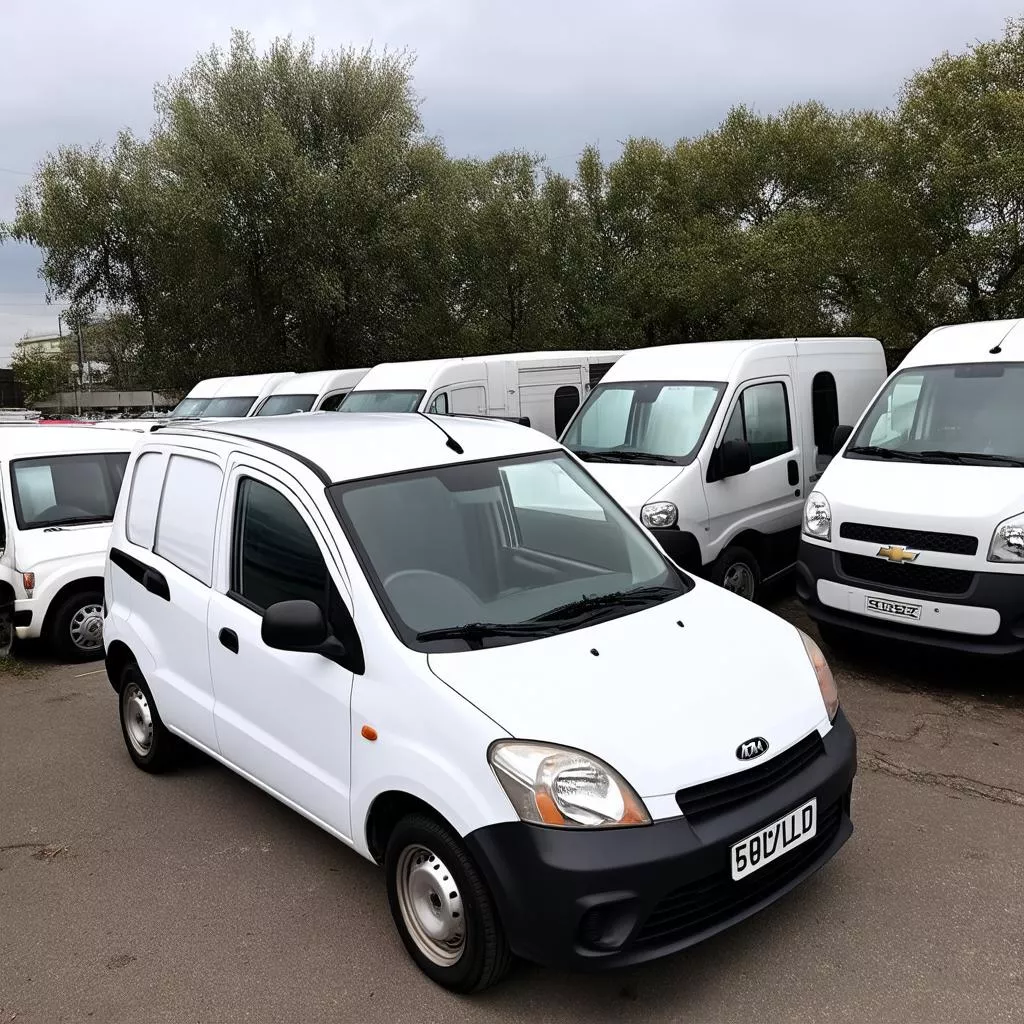 Various used van models