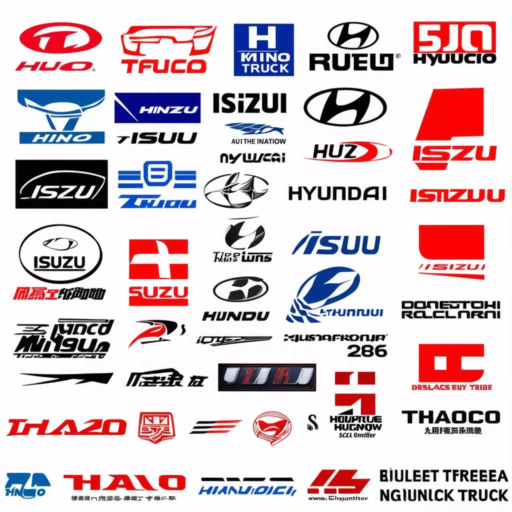 Các hãng xe tải phổ biến