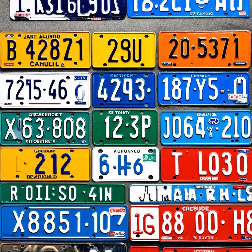 Types of Truck License Plates