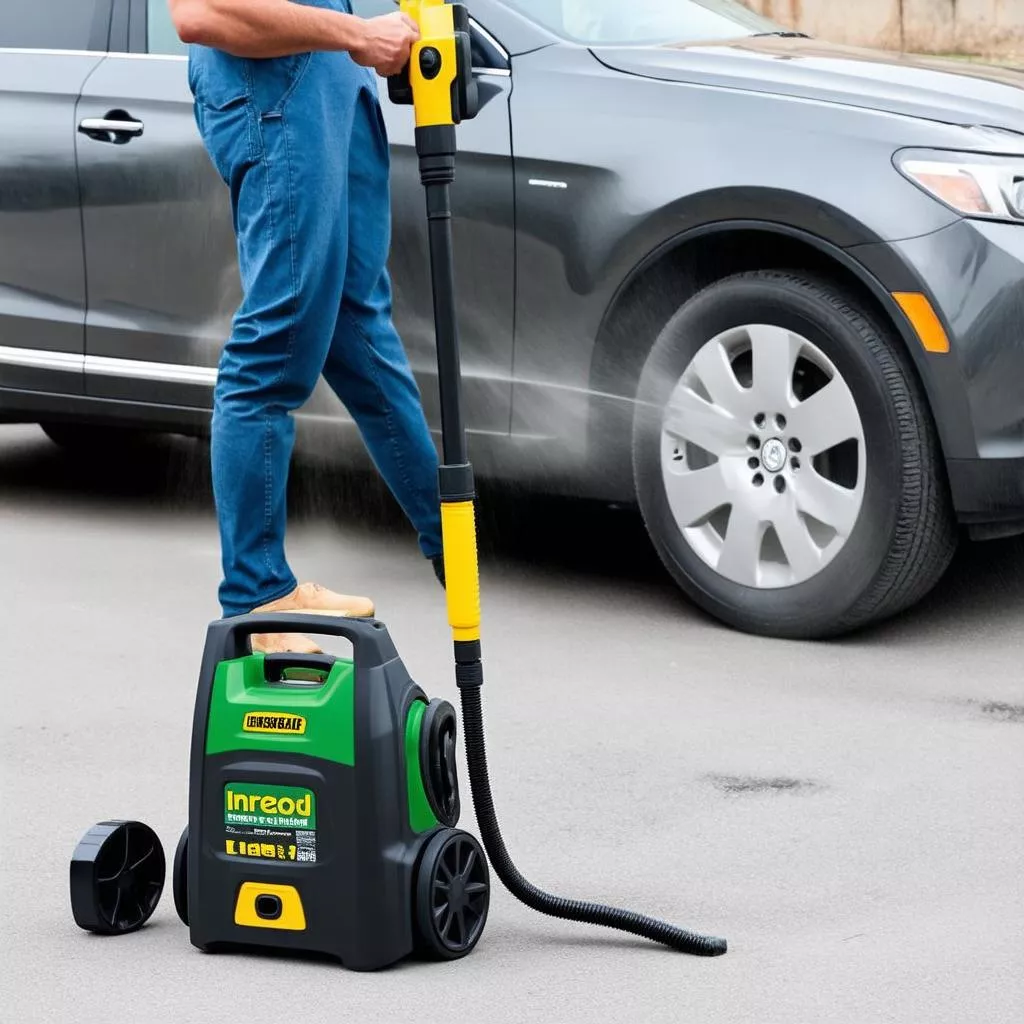 Các loại bơm rửa xe ô tô khác nhau