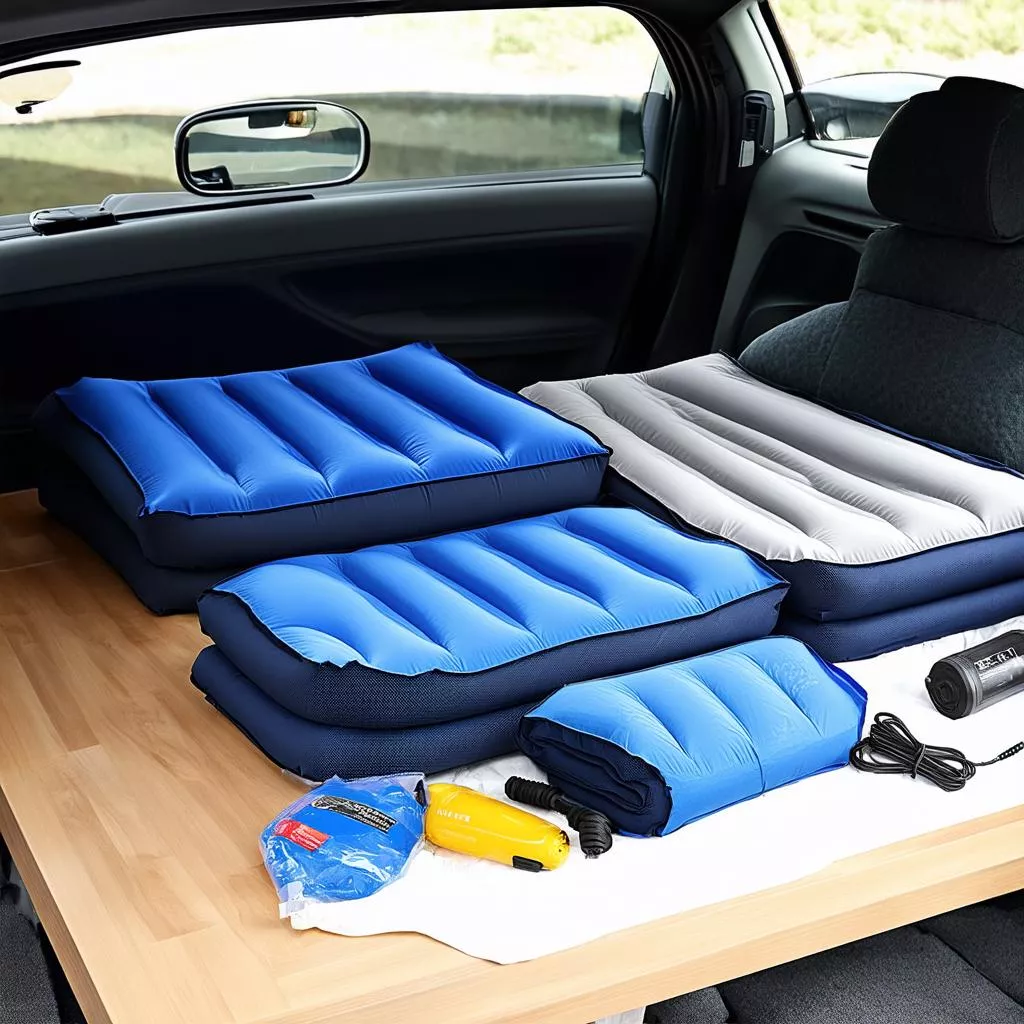 Các loại đệm hơi ô tô vios