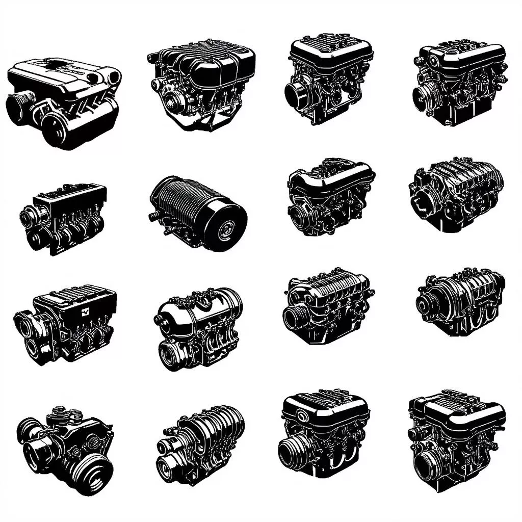 Các loại động cơ ô tô