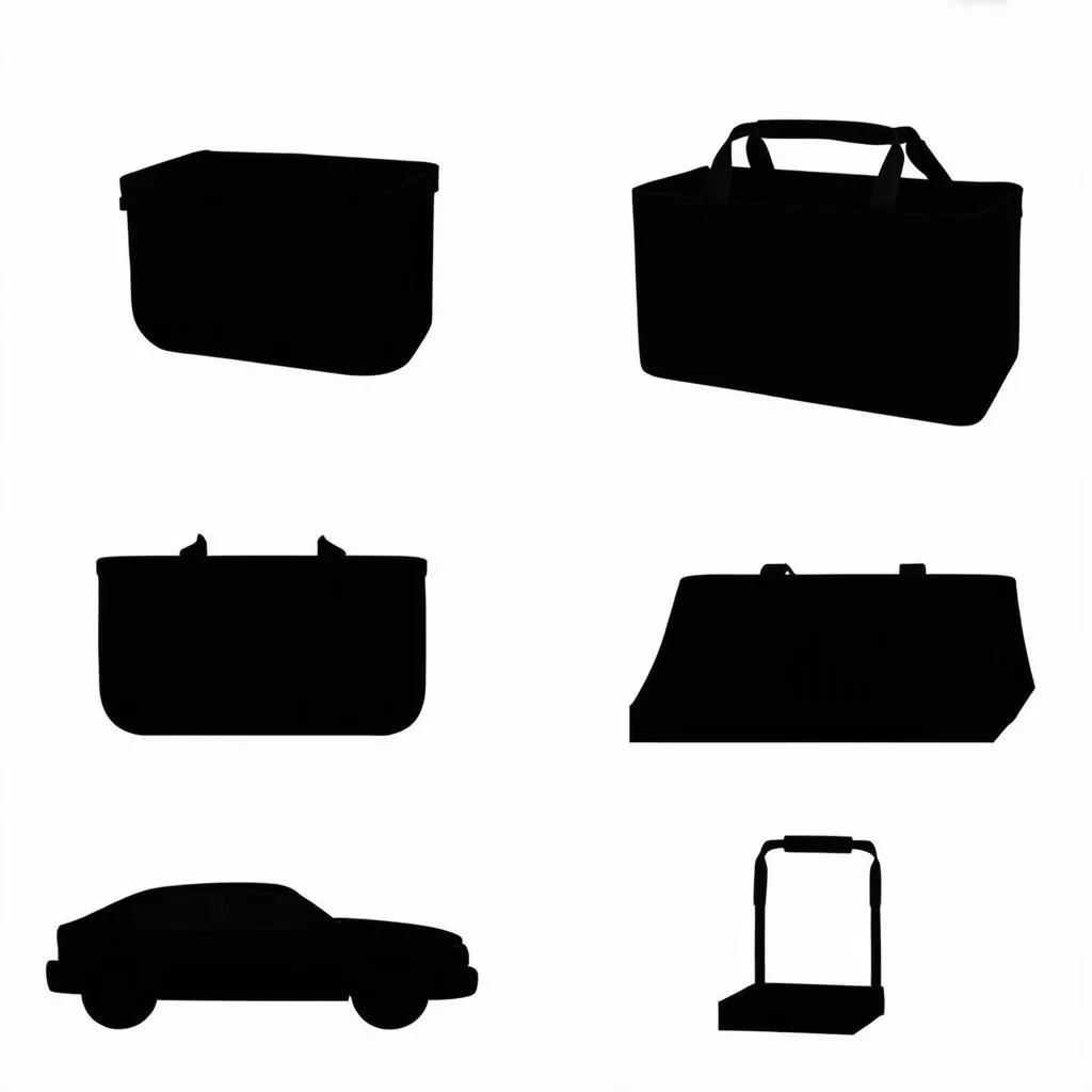 Các loại hộp đựng đồ ô tô