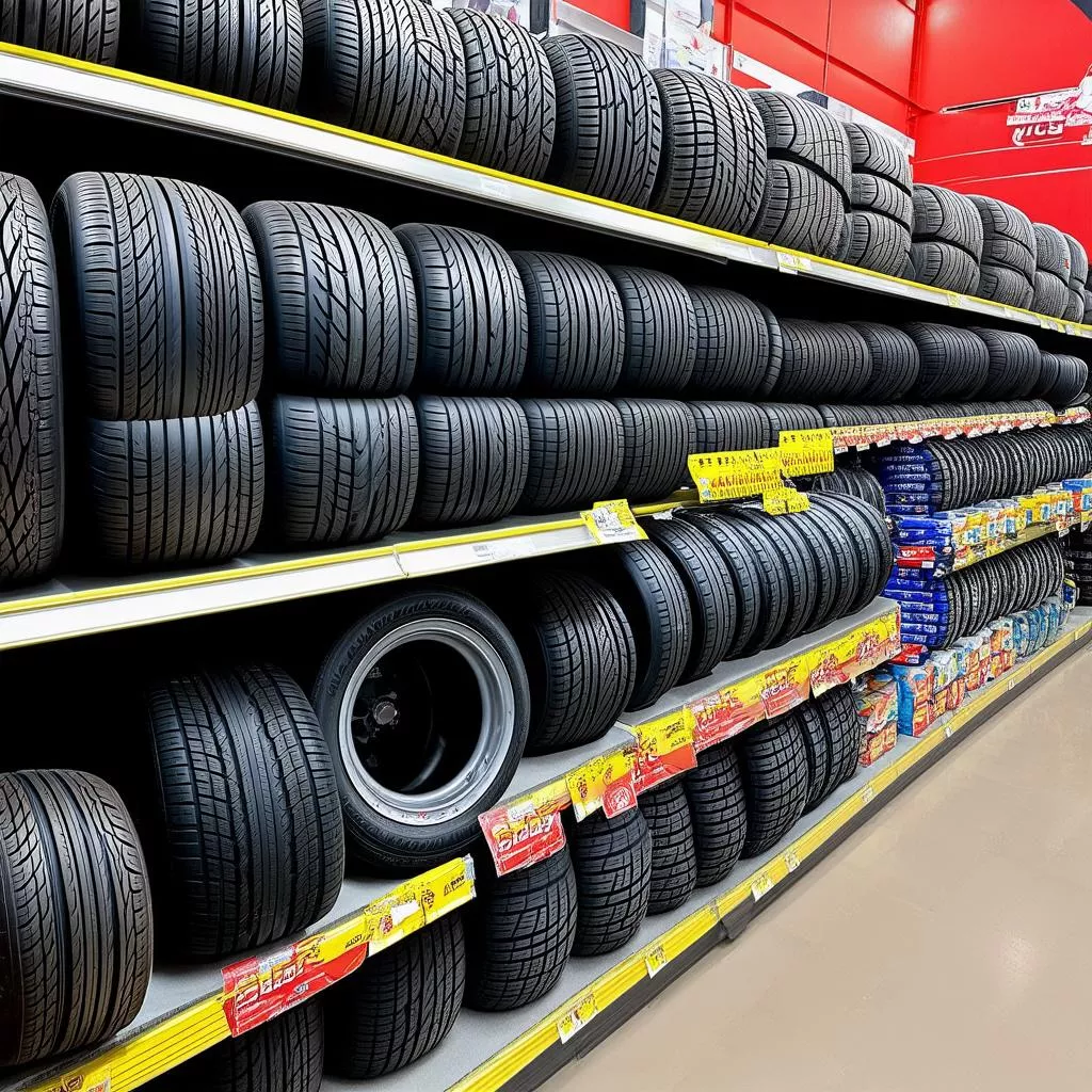 Các loại lốp xe ô tô