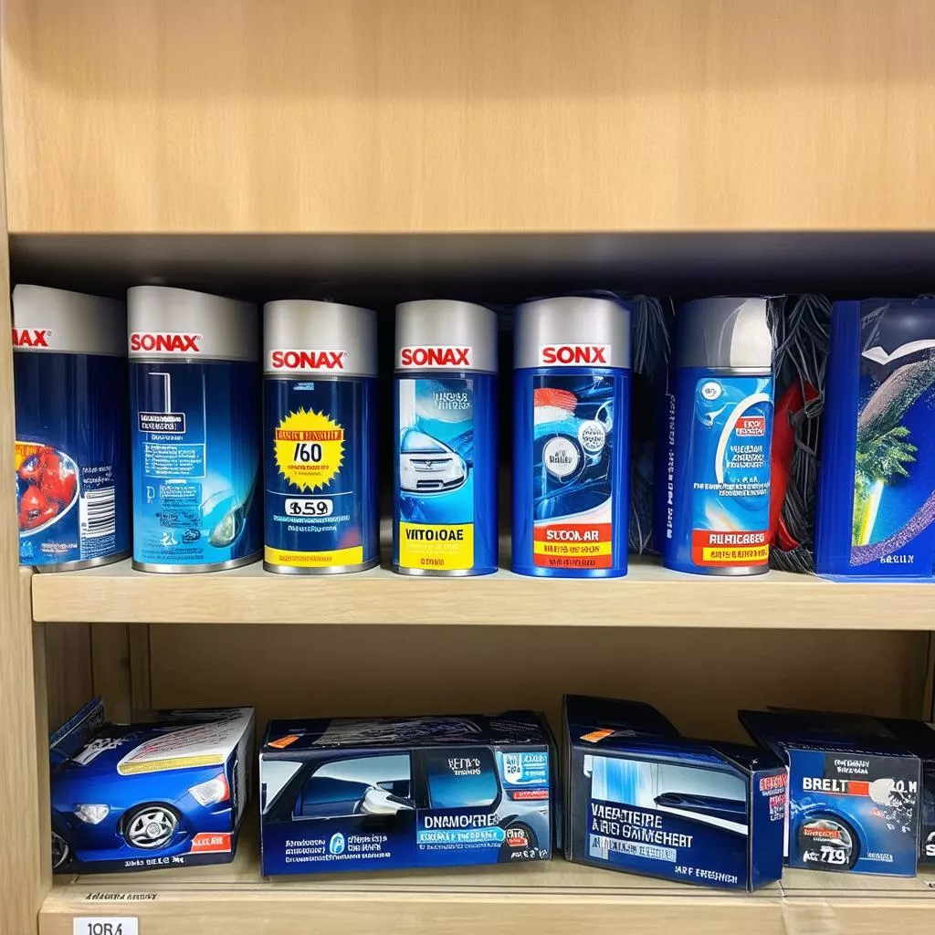 Các loại mùi khử mùi ô tô Sonax